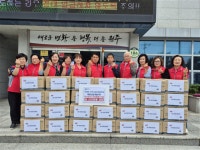 [포토뉴스]원주 대명산업개발(주) 추석맞이 후원품 전달
