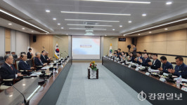 [포토뉴스]원주시 역대 시장·군수 초청 간담회