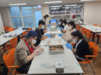 [포토뉴스]춘천시장애인종합복지관, 한가위 맛담기 진행