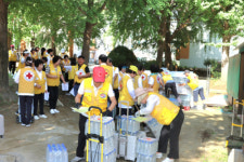 대한적십자사 강원지사, 가뭄 끝낸 ‘적십자 손길’…강릉 가뭄 극복 도운 봉사원들