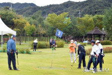 [포토뉴스] 화천 기저질환 건강 전국 파크골프 대회 1차 예선전
