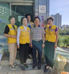 [포토뉴스]인제 현리종합중기, 대한적십자사 강원지사 희망풍차 나눔사업장 가입