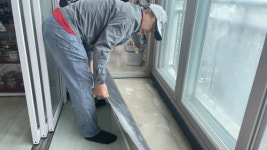 속초의 한 아파트, 3억 들인 옥상 방수공사 부실 논란