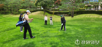 화천 원천초교, “골프 진로체험으로 학생들 꿈 키운다”