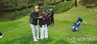 화천 원천초교, “골프 진로체험으로 학생들 꿈 키운다”