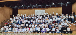 [포토뉴스]횡성초교 사랑의 일기 큰잔치 세계대회 단체부문 최우수상