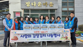 [포토뉴스] NH농협양양군지부·농가주부모임양양군연합회 김장김치 전달