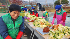 (사진뉴스)횡성군 강림면새마을부녀회 사랑의 김장 나눔