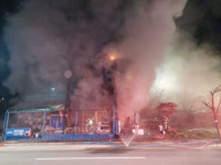 원주 신림면 일대 단수…교통사고·화재도 잇따라