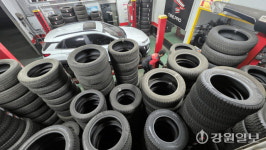 [포토뉴스] 타이어도 월동 준비