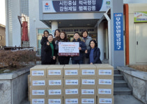 [포토뉴스]여의도순복음강릉교회, 성덕동 취약계층에 사랑의 생필품 박스 후원