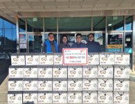 [포토뉴스]주식회사 디아이, 주문진읍 취약계층 위한 식품 250만원 상당 후원