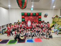 [포토뉴스]원주 칸타빌어린이집 산타행사