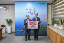 [포토뉴스](주)중부에너지, 양구군에 이웃돕기 성금 전달