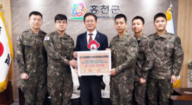 [포토뉴스] 20기갑여단 59전차대대 의무반 성금 기탁