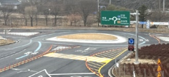 영월군, 한반도면 ‘쌍용 회전 2교차로’ 준공