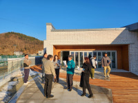 [포토뉴스]서흥원 양구군수, 양구 종합관광안내소 건립사업 현장 점검