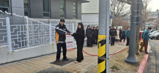 동해시·동해소방서 비상소화장치 사용법 교육