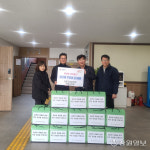 [포토뉴스]산림조합중앙회 강릉교육원, 연곡면에 임산물꾸러미 20세트 기탁