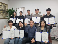 [포토뉴스]국립강릉원주대 대학원, 연구실적 우수 대학원생 표창장 수여식