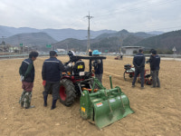 [포토뉴스]평창군농업기술센터, 소형농기계 사용 실습 교육