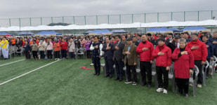 철원읍민 한마음축전 성황…지선 앞두고 전초전 방불