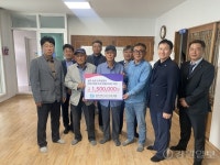 [포토뉴스]한전 MCS 6개 지점,송정동 경로당에 도움의 손길 지원