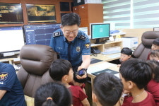 [포토뉴스]양구경찰서, 어린이집 원생 대상 교육 실시