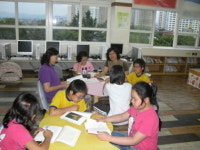 하양초교 도서관활성화 우수 교육부장관상 수상