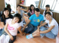 (사랑한데이)어린이집 선생님들 '아자'