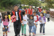 구미 LG사회봉사단 황상초교생 문경 교육문화 체험 봉사