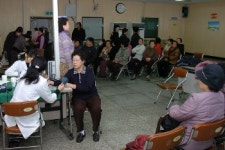 대구 북구청, 어르신 무료건강 검진 봉사