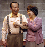 양택조·사미자의 늙은 부부 이야기 무대에