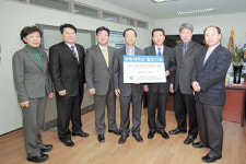 경북대 경영대학원 발전기금 전달