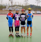 안동시청 인라인롤러 경기단 女일반 3000m 계주 한국新