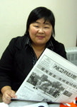 내년 창간 60주년…새고려신문 배 윅토리아 사장