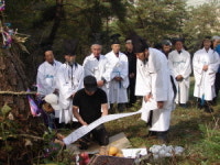 農 심마니들, 고령 청룡산 자락서 산신제 올려