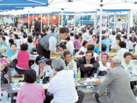 경산시 남천면 어르신 경로잔치