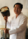 [맛 향토음식의 산업화]떡메치는 사장 버버리찰떡집 신형서씨