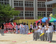 [시민기자] 대구 북구 관음중 체육대회