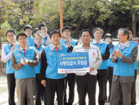 해드림봉사단, 무료급식 후원금 전달