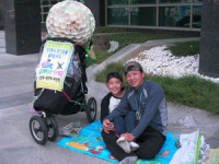 아들 영규는 내 마음 읽는 지구 행군 말동무