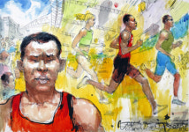 [지상 갤러리] 화합의 축제-서양화가 이영철 작