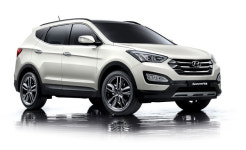 [시승기] 신형 산타페…블루링크 최초 탑재, 시동도 주차도 스마트하게