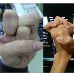 손가락 유연성 테스트 ‘헉’ 될까?…“통아저씨 되나요?”