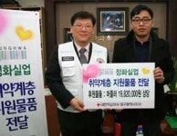 어려운 이웃 추위 녹인 목도리·스카프…정화실업㈜
