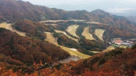 '하트' 그리며 인사하는 캐디, 야간 조명 '빵빵'…팔공CC 새 단장