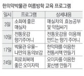학교 대신 한의약박물관 가는 토요일은 즐거워