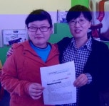 김천 아포초교 허다영 양 전국사이버학습 활용사례 최우수상