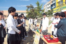 경상고 중학생 대상 과학실험 재능기부